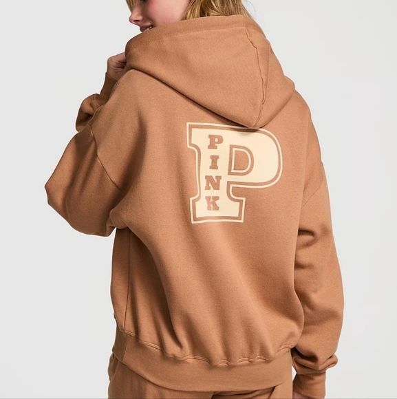 Pink VS full zip hoodie size mediam new with tags - Picture 4 of 9